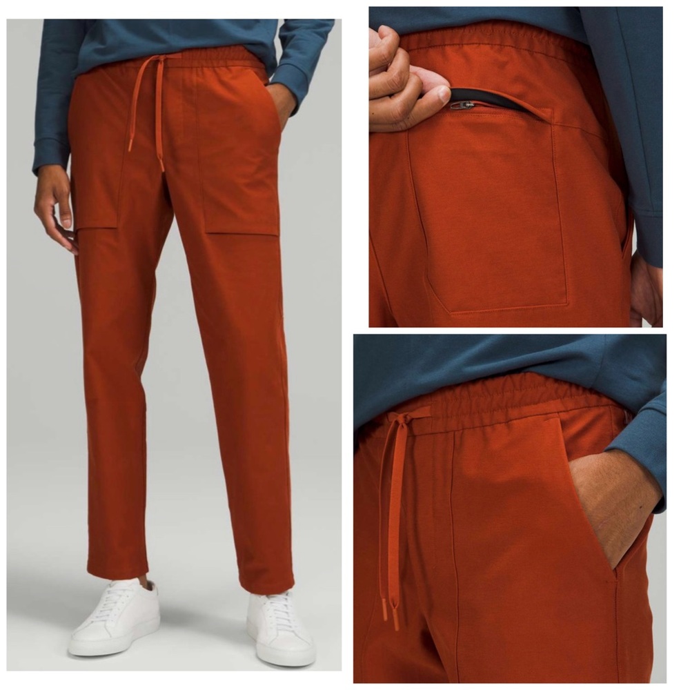 lululemon athletica Men's Burnt Orange Chinos